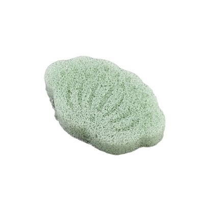 quality Soortelijk zacht exfolierend bad Konjac spons Niet-giftig schoonmaakspons voor langdurige duurzaamheid Grootte is 8*6*2.5cm 16g factory